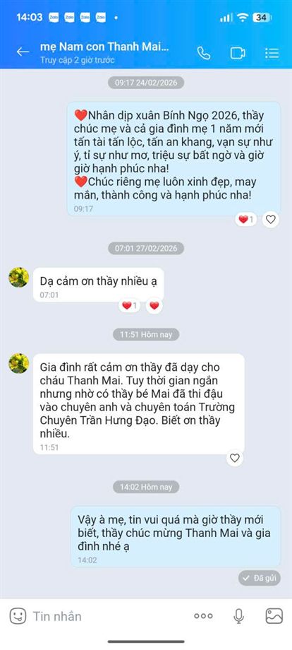 🎉 CHÚC MỪNG CON ĐÃ ĐẬU TRƯỜNG CHUYÊN ANH – THPT TRẦN HƯNG ĐẠO! 🎉