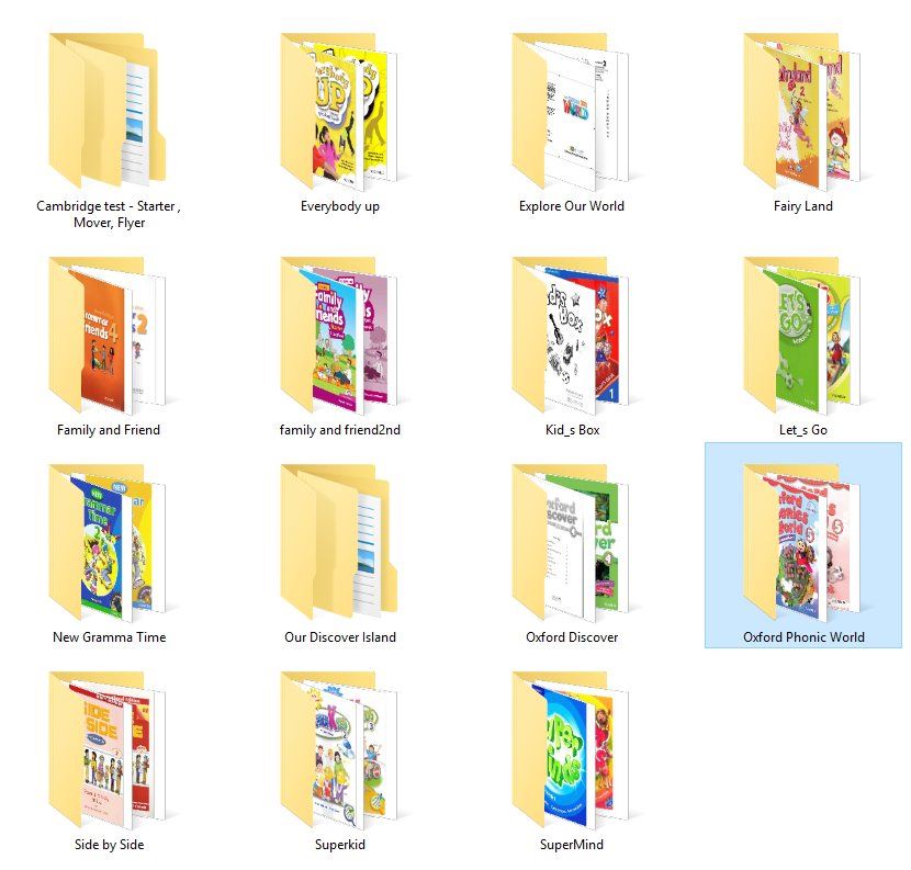 📘 [TẶNG TÀI LIỆU] TỔNG HỢP GIÁO TRÌNH TIẾNG ANH TIỂU HỌC PHỔ BIẾN NHẤT HIỆN NAY!