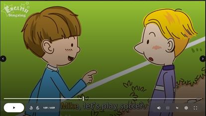 Video lồng tiếng English SingSing – giúp bé luyện nói cực hiệu quả.