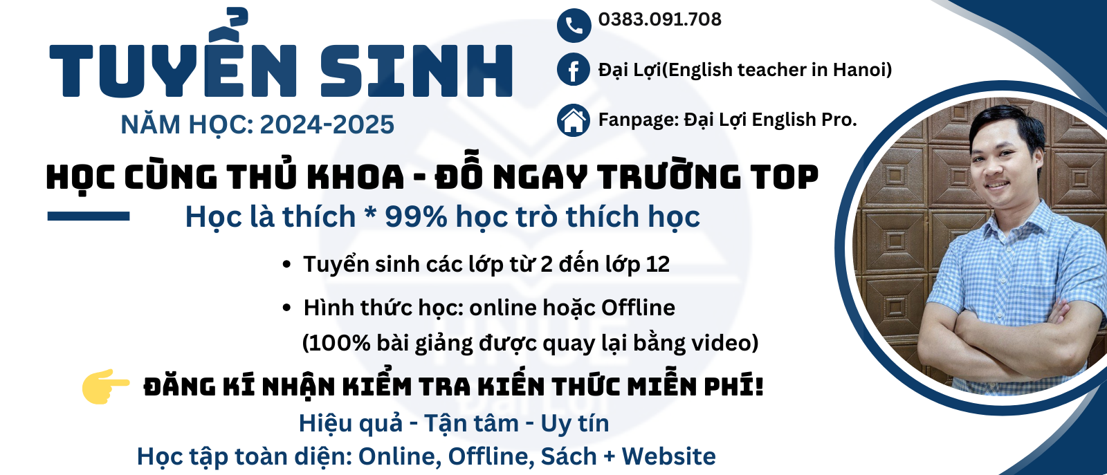 👉 ĐĂNG KÍ KIỂM TRA KIẾN THỨC TIẾNG ANH MIỄN PHÍ 